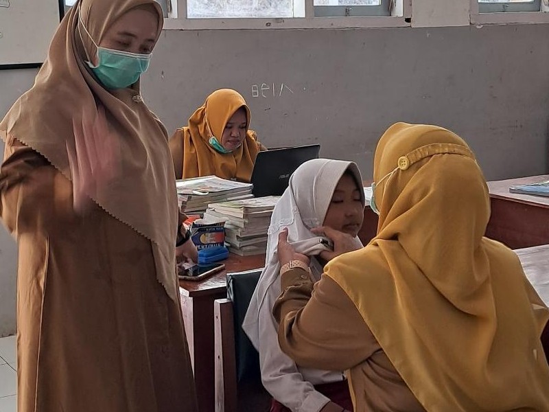Pemeriksaan CKG dari puskesmas sumbermalang